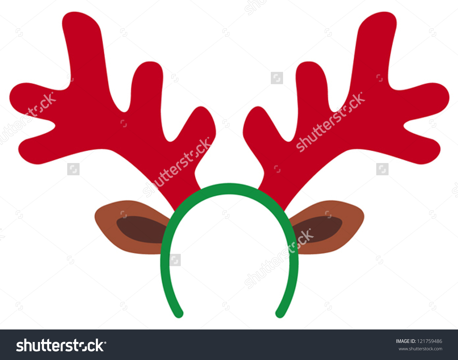 1500x1179 Reindeer Clipart Ear