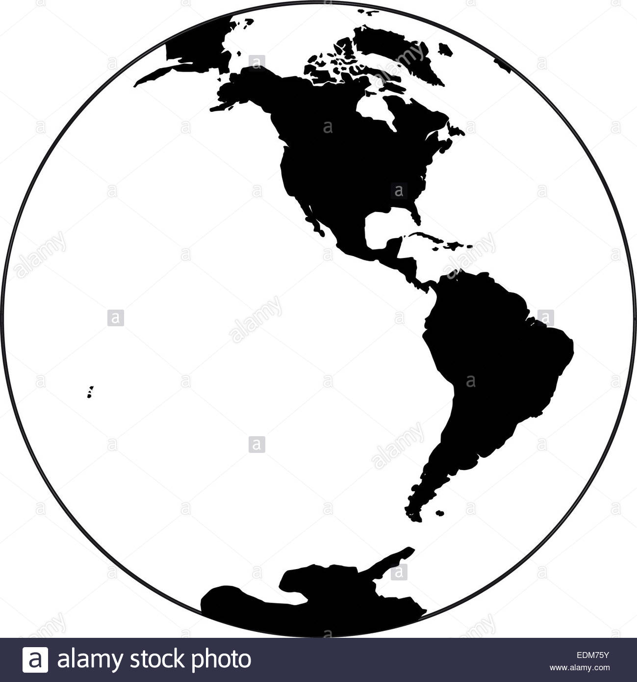 1299x1390 Beautiful Black And White Icon Planet Earth Stock Photo, Royalty