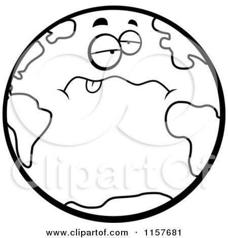 450x470 Earth Clipart Black And White Archives