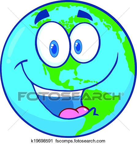 Earth Cartoon Clipart | Free download on ClipArtMag