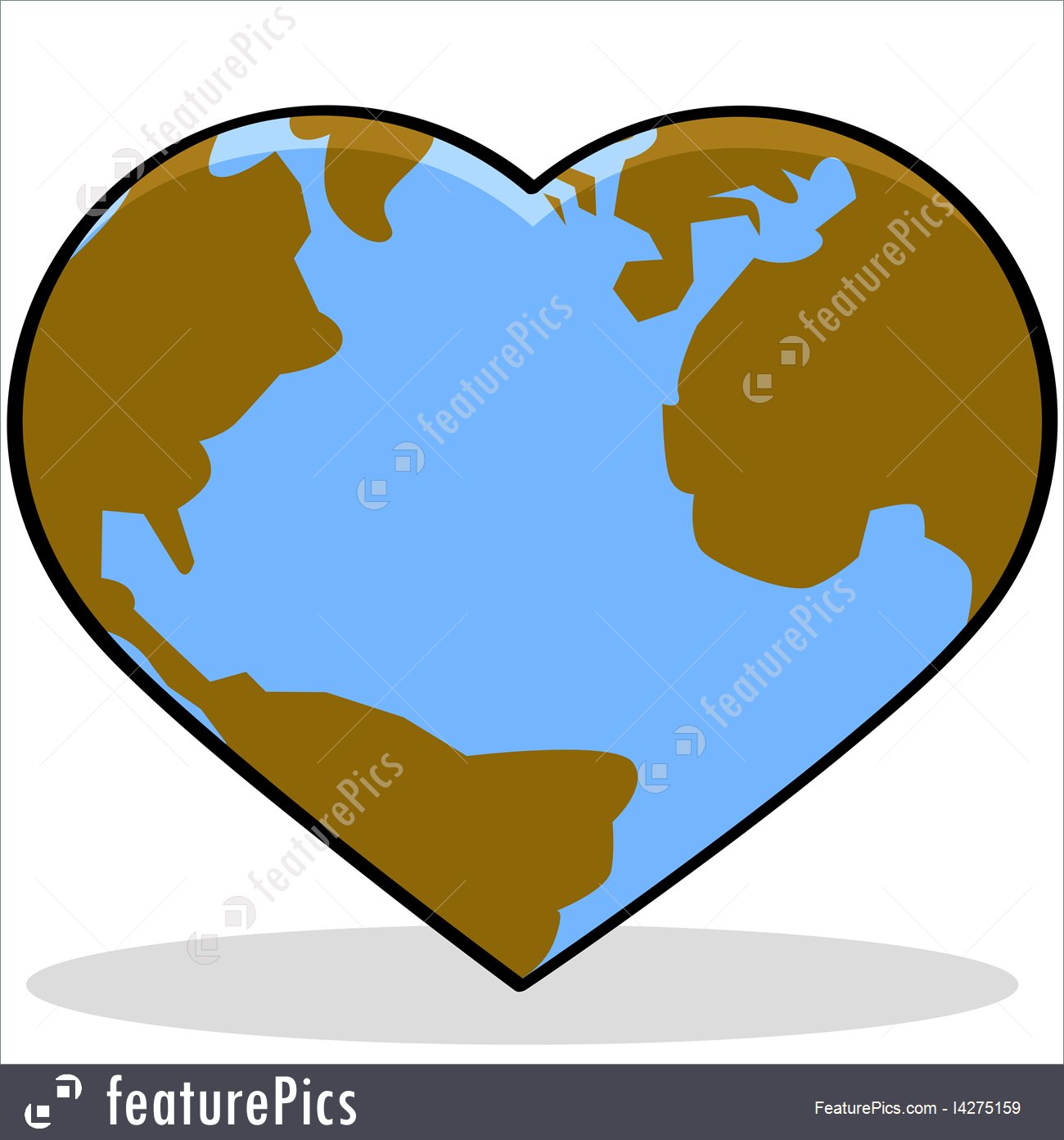 1300x1392 Illustration Of Love Earth