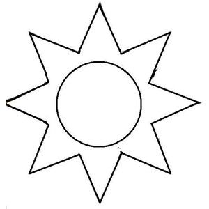 300x300 Printable Sun Patterns Sun Template. You Can Use ( X