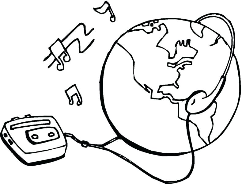 790x600 Printable Earth Day Coloring Pages