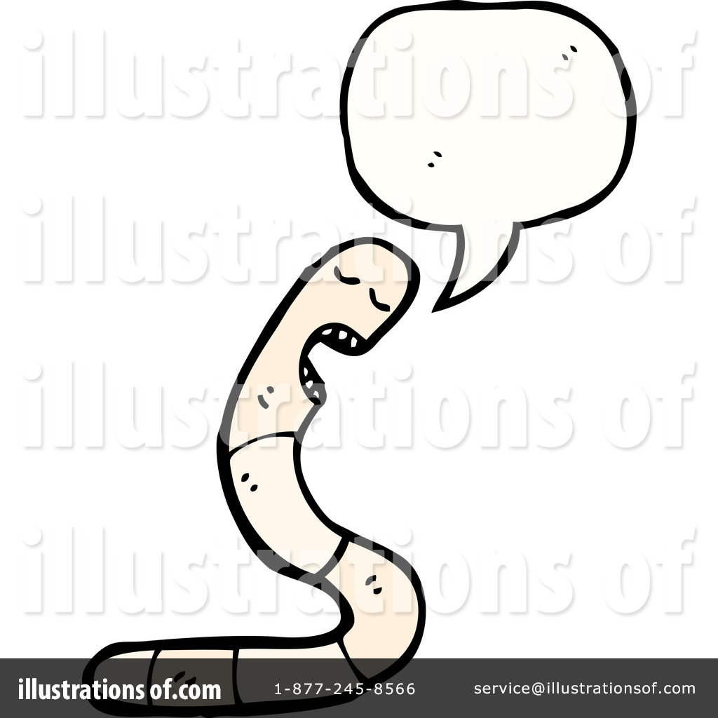 1024x1024 Earthworm Black And White Clipart