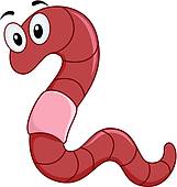 161x170 Earthworm Clip Art