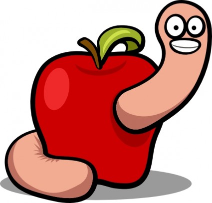 425x407 Worm Clipart Earthworm