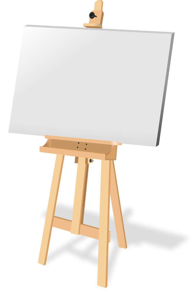 664x997 Free To Use Amp Public Domain Easel Clip Art