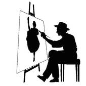 170x170 Painting Easel Clip Art