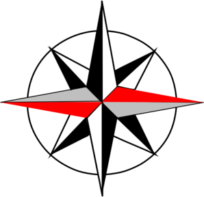 298x288 East West Compass 12 Clip Art