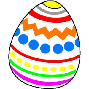 300x300 Easter Egg Border Clipart Free Images