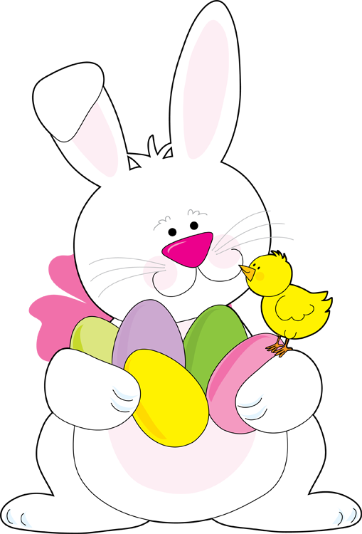 509x750 Easter Bunny Clip Art Free Download Clipart 3