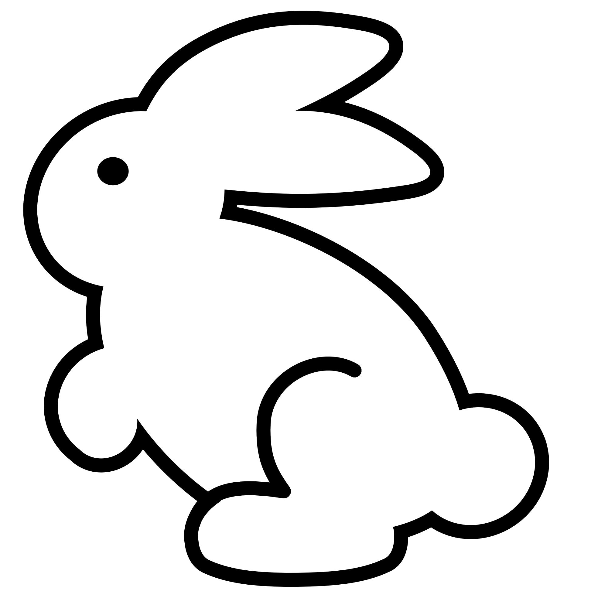 1969x1969 Bunny Rabbit Face Clipart Free Images