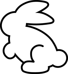 273x299 Easter Bunny Face Clip Art Black And White Cliparts