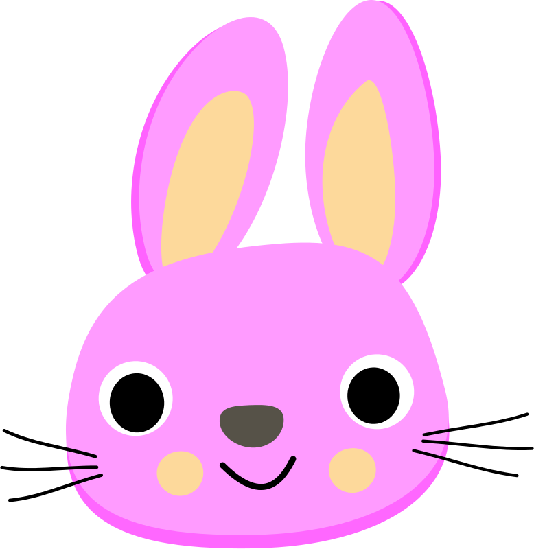 778x800 Face Clipart Rabbit