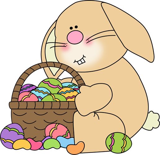 516x500 Free Clipart Easter Basket