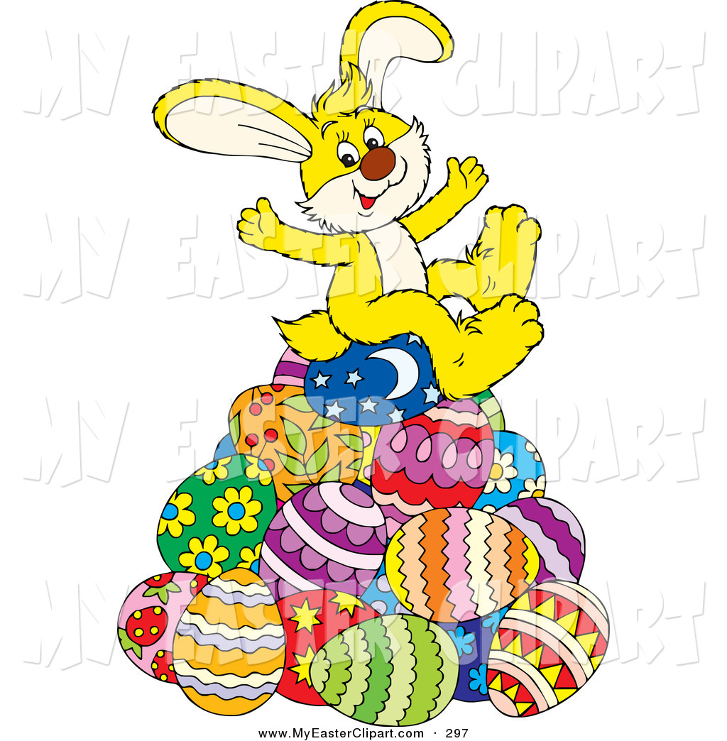 1024x1044 Easter Bunnies Clipart