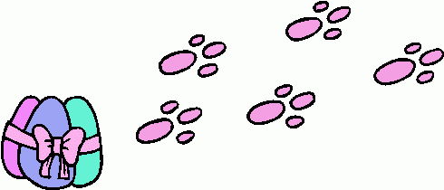 490x210 Clipart Easter Bunny Feet