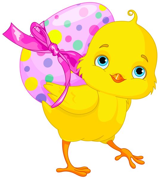 537x600 Chick Clipart Easter Bunny