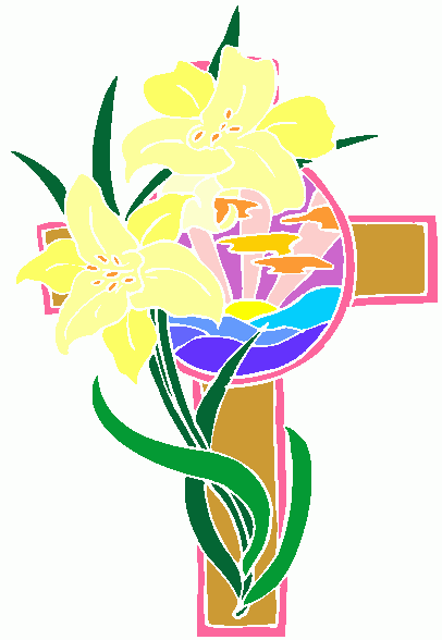 406x588 Free Clipart Easter Cross