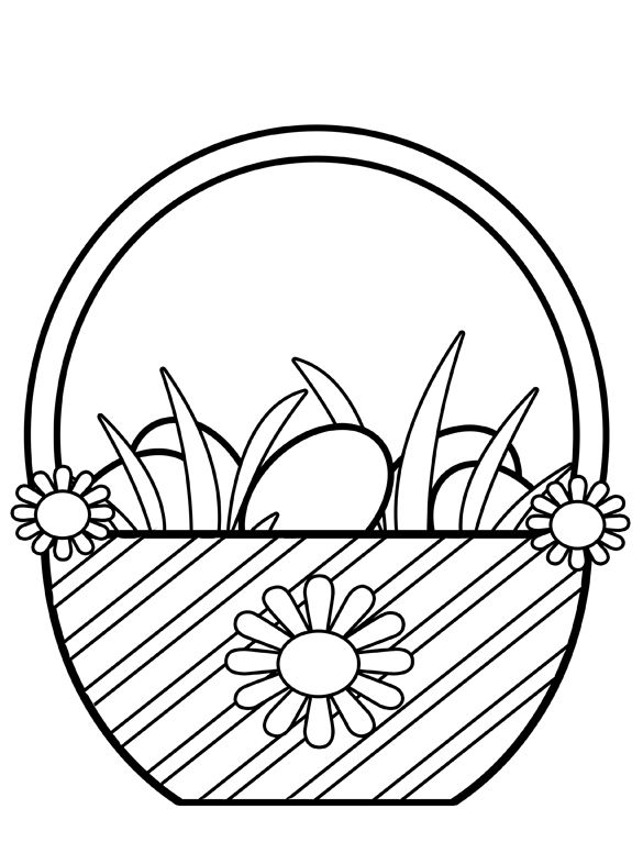 Easter Clipart Black And White