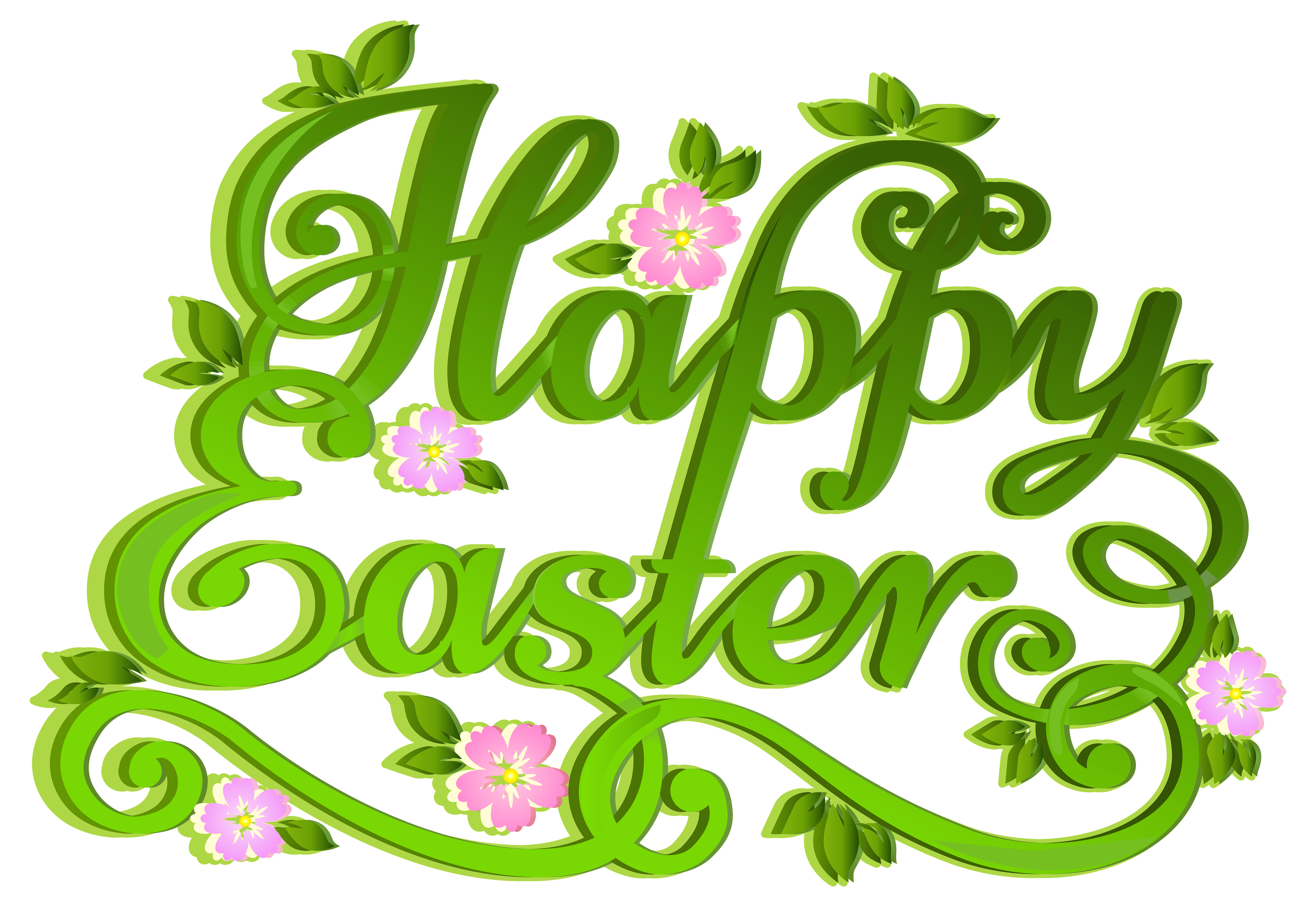 6000x4137 Green Happy Easter Transparent Png Clip Art Imageu200b Gallery