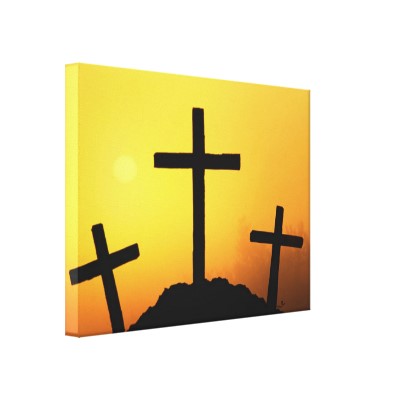 400x400 Paint An Easter Cross Sunrise Silhouette For A Canvas Painting