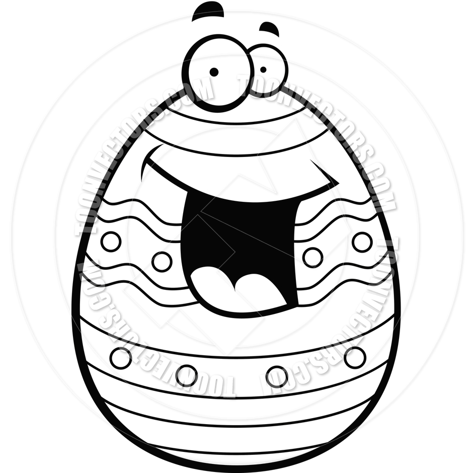 Easter Egg Black And White Clipart | Free download on ClipArtMag