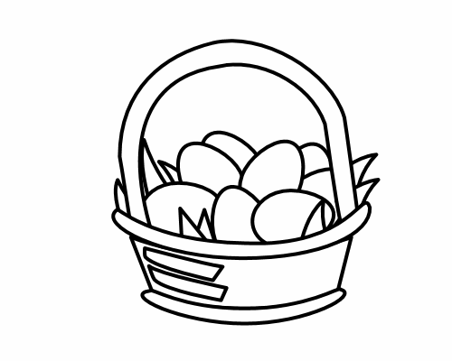500x400 Egg Clipart One White