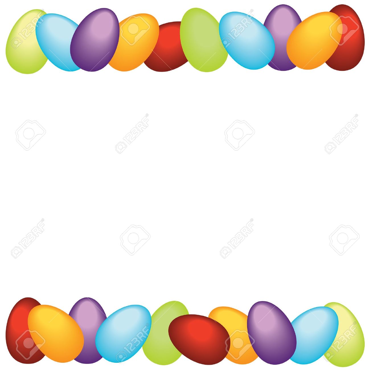 1296x1300 Easter Borders Templates Happy Easter 2017