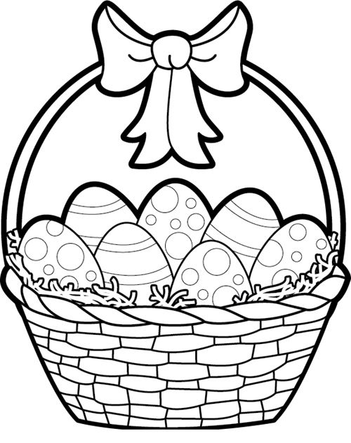 500x631 Free Black And White Easter Clipart
