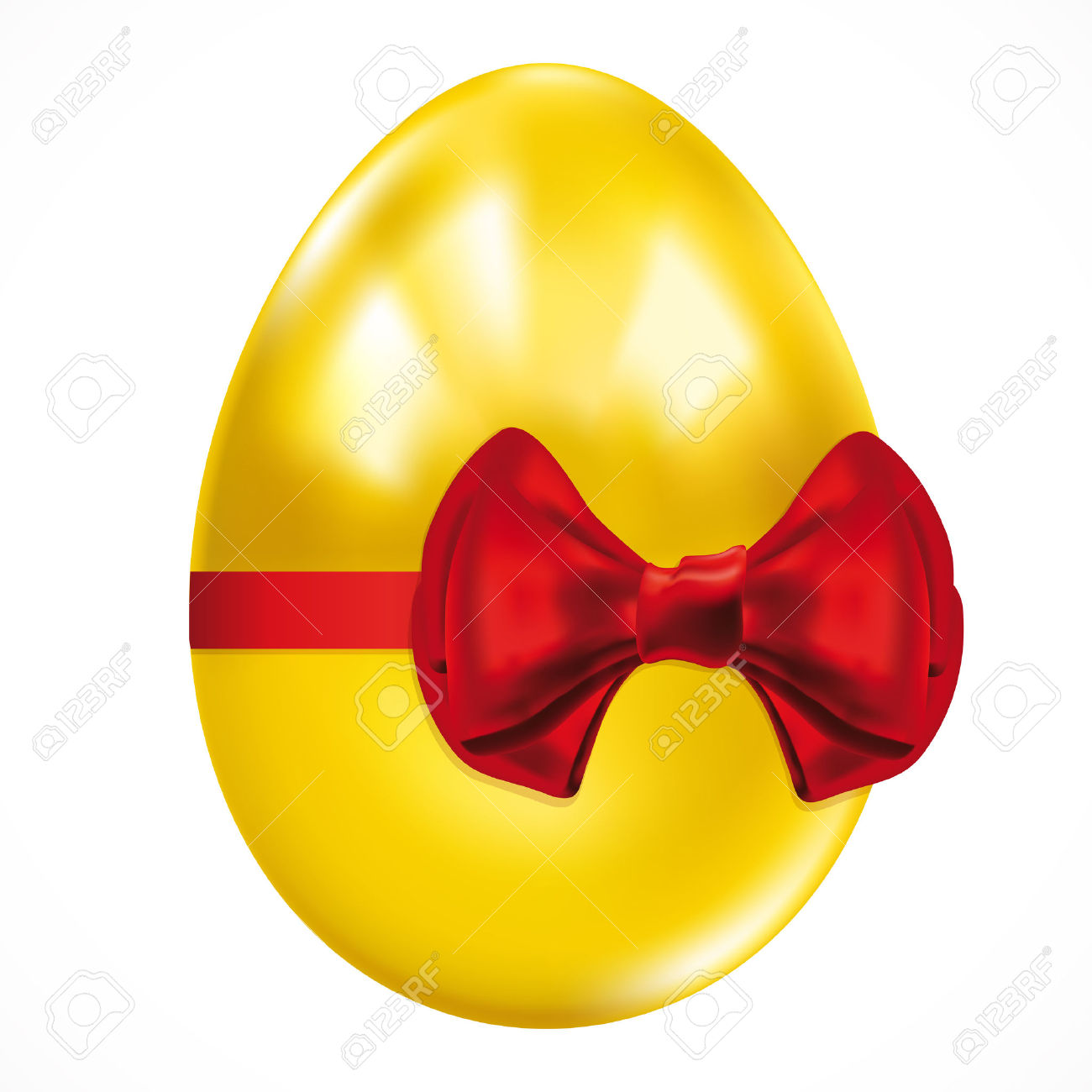 1300x1300 Gold Easter Egg Clipart