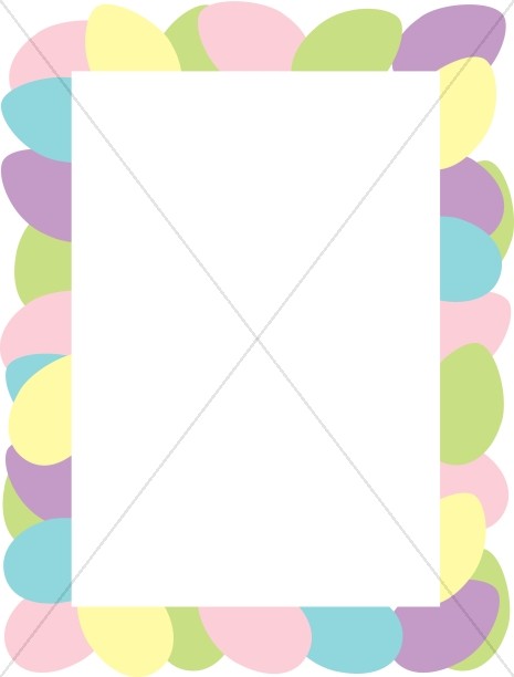 465x612 Easter Border Clip Art