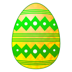 250x250 Green Clipart Easter Eggs