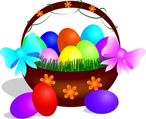 300x245 Easter Egg Hunt Clipart