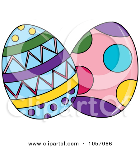 450x470 Easter Eggs Clip Art