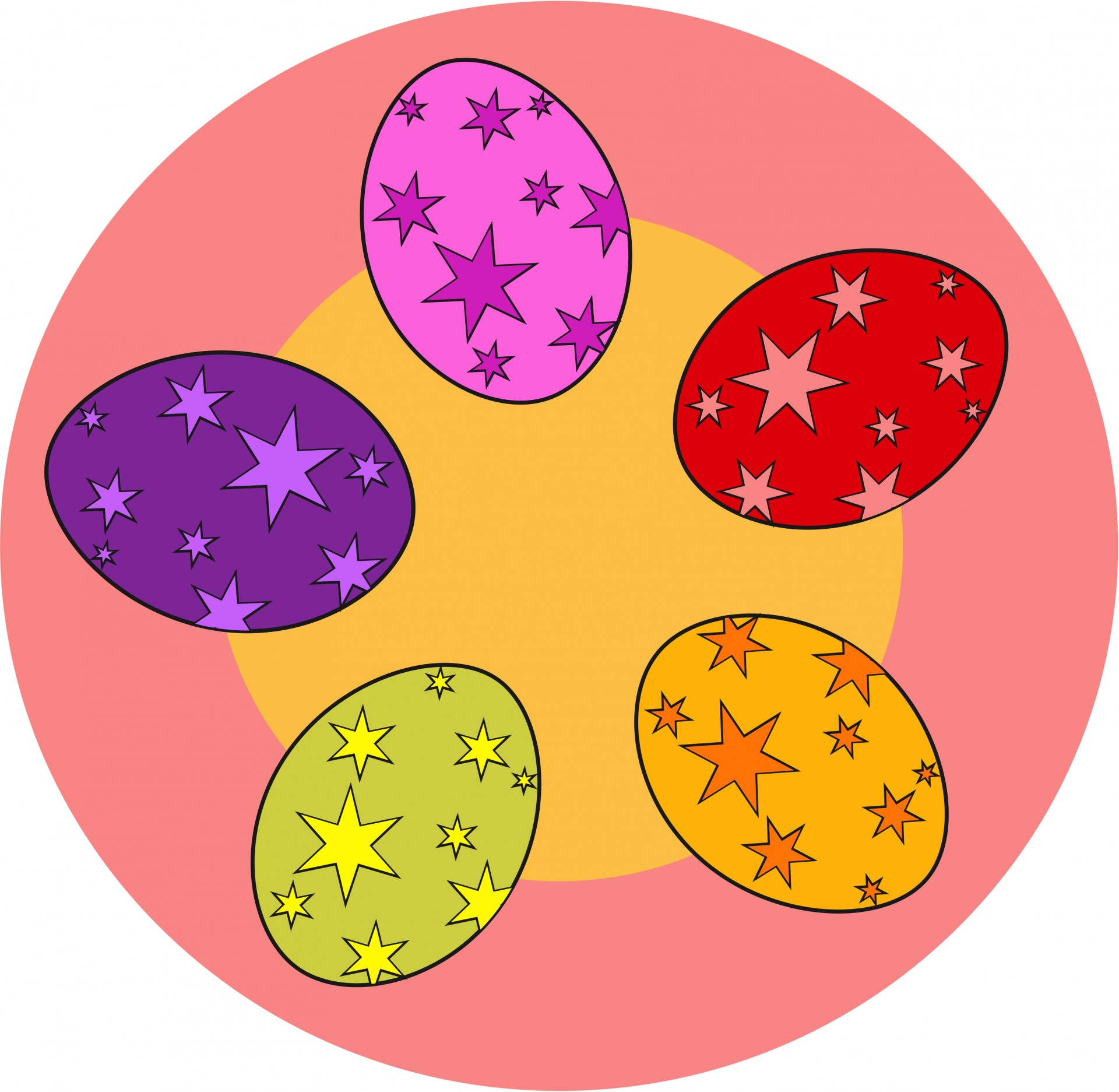 1920x1873 Easter Eggs Clipart Free Stock Photo