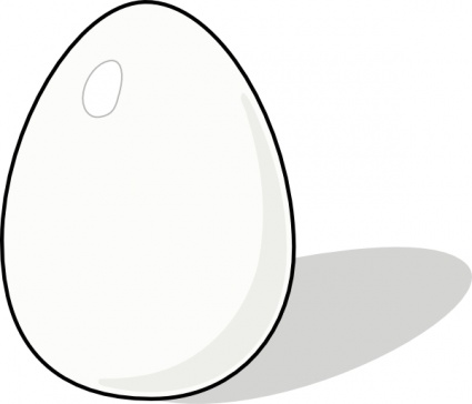 425x364 Egg Clipart