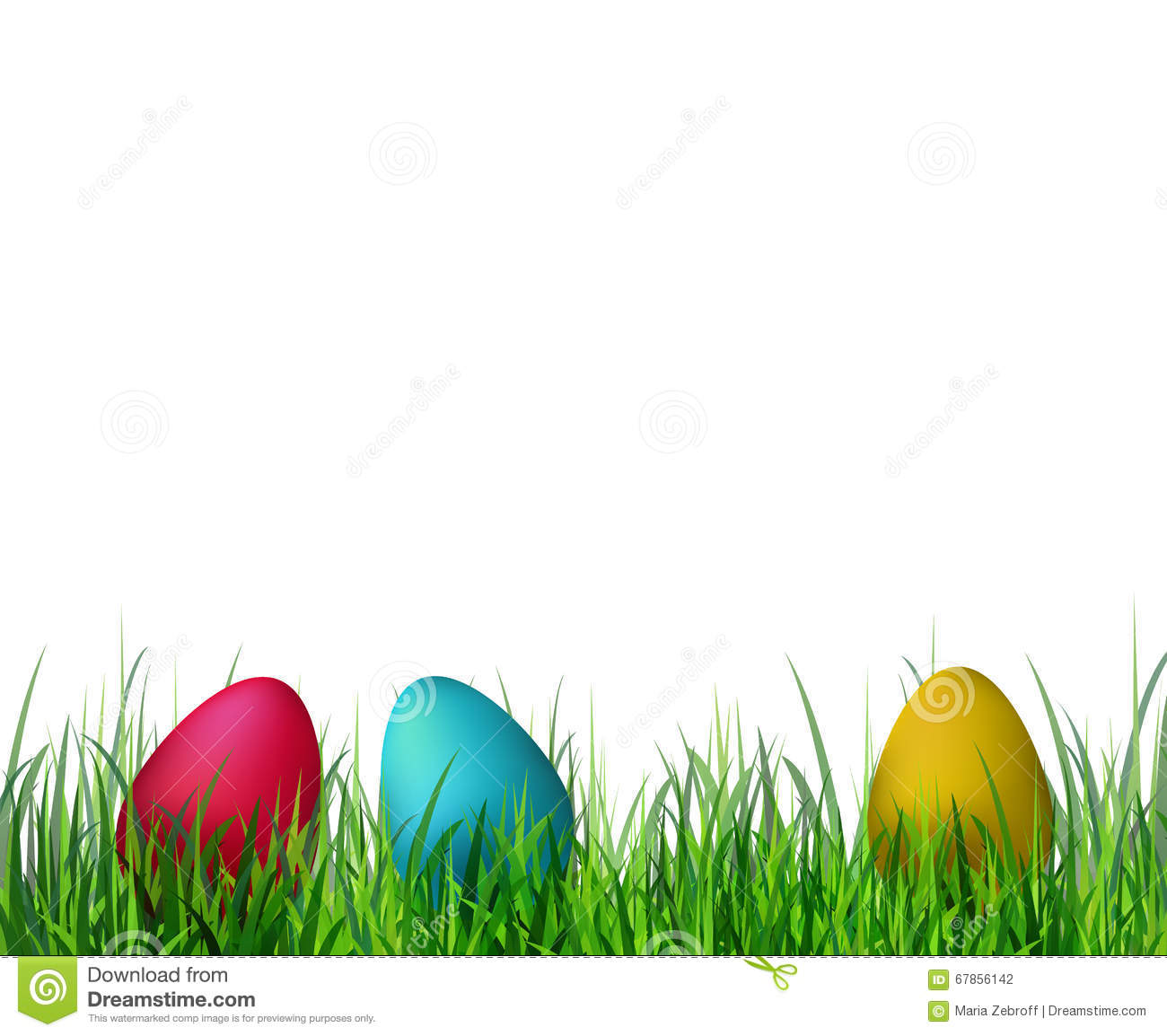 Easter Eggs In Grass Clipart | Free download on ClipArtMag