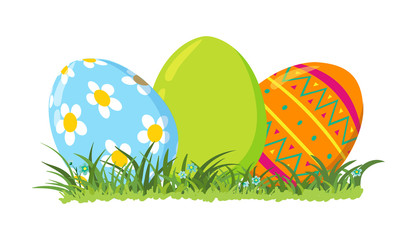 Easter Eggs In Grass Clipart | Free download on ClipArtMag