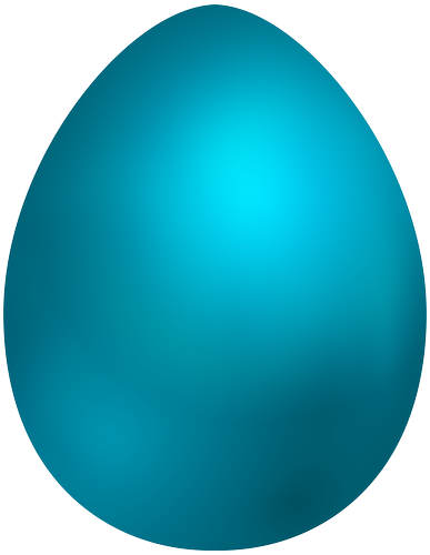 387x500 Sky Blue Easter Egg Png Clip Art Easter Clip Clip