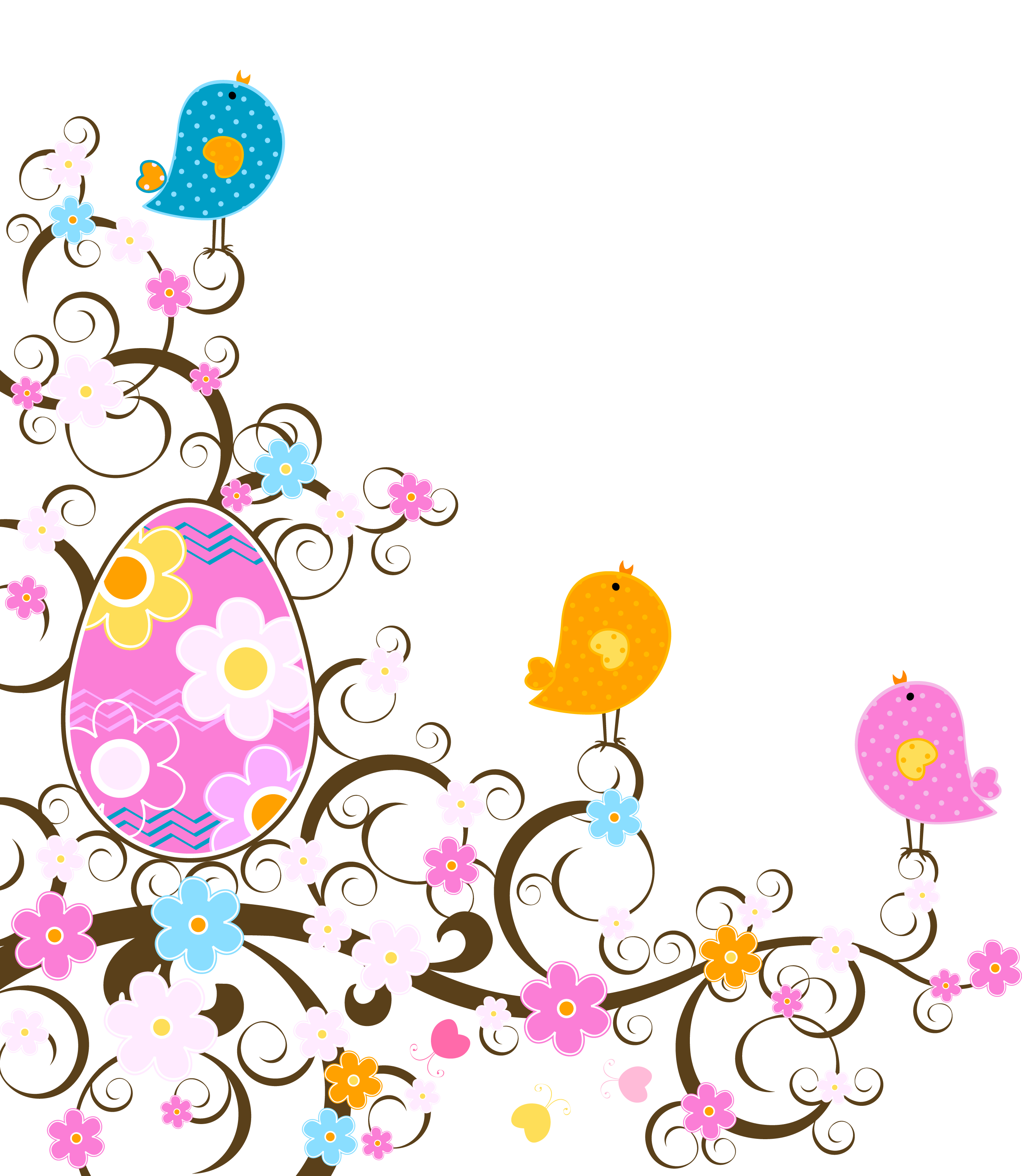 2637x3034 Easter Decoration With Flowers Png Transparent Clipartu200b Gallery