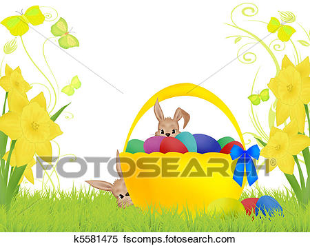 450x357 Osterblumen Illustrations And Clipart. 12 Osterblumen Royalty Free