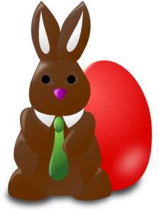 224x297 Rabbit Clipart Chocolate Bunny