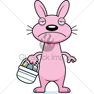 325x325 Sad Easter Bunny Gl Stock Images