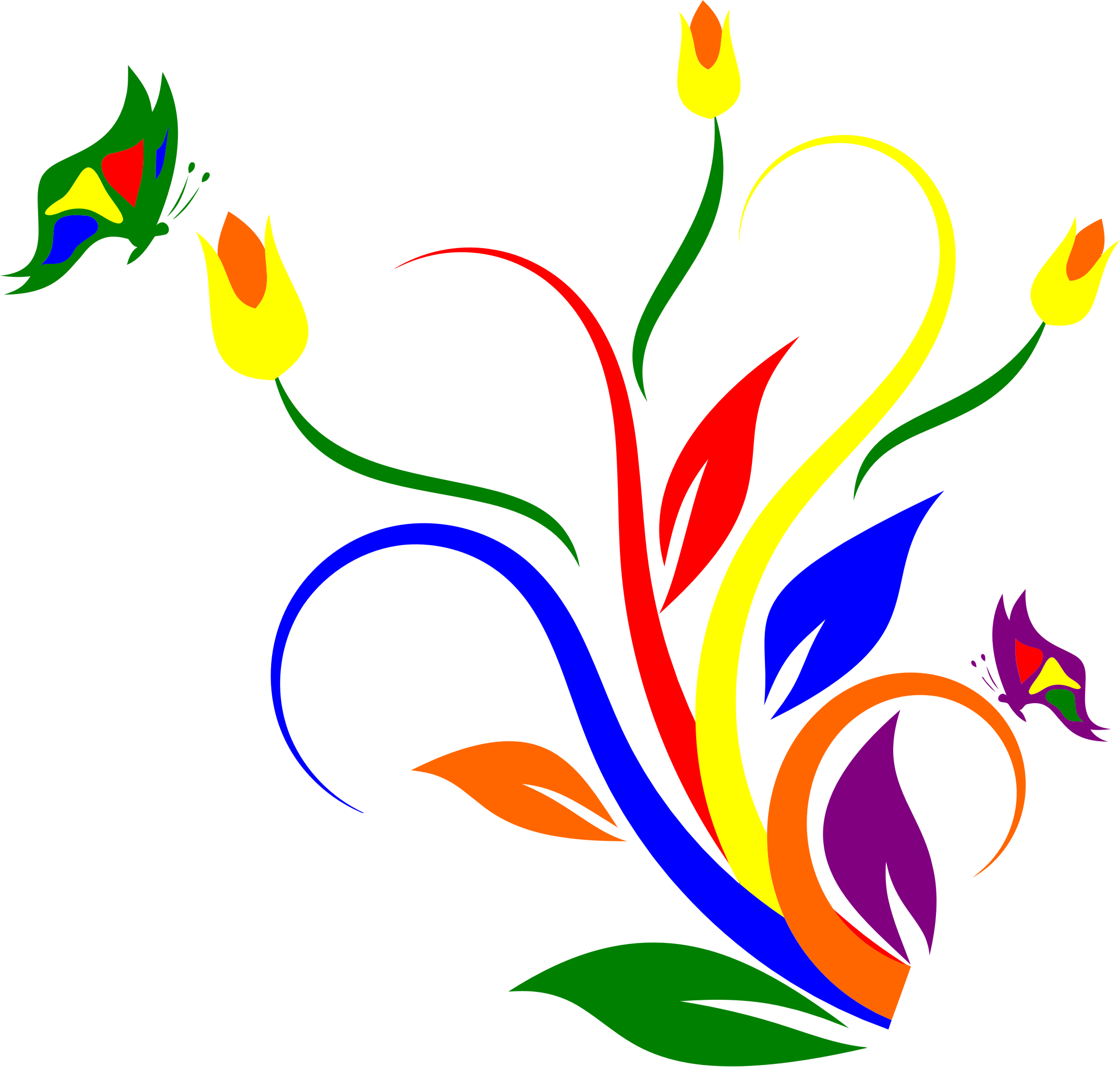 2148x2047 Butterflies Religious Easter Butterfly Clipart Clipartfest 3