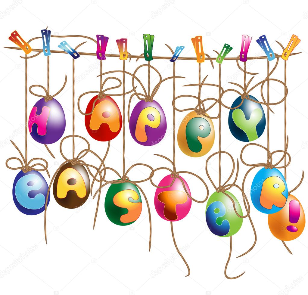 1023x980 Easter Egg Banner Clip Art