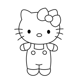 250x250 How To Draw Hello Kitty