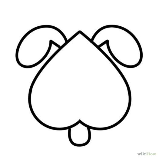 525x525 Draw A Cartoon Dog Art Worksheets Simple Drawings