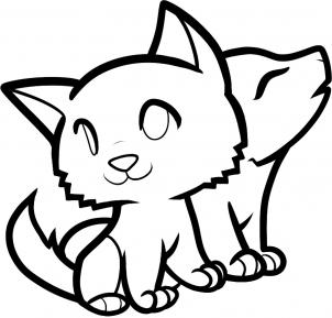 302x289 How To Draw Wolves For Kids Step 8 Disegni Wolf