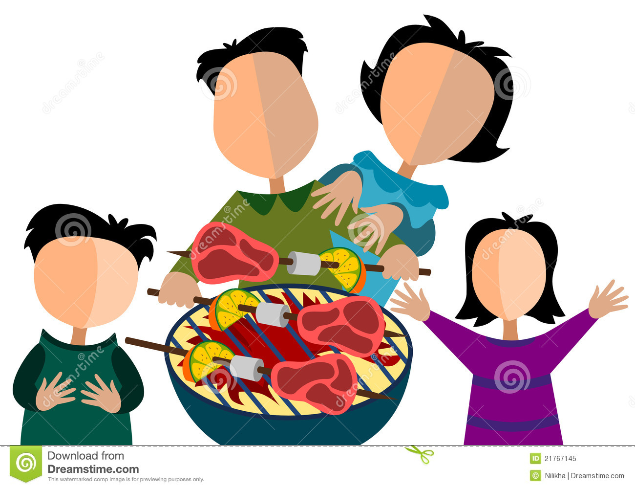 1300x1000 Family Eating Dinner Together Clipart